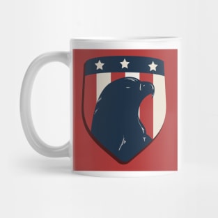 Patriotic American Eagle Mug